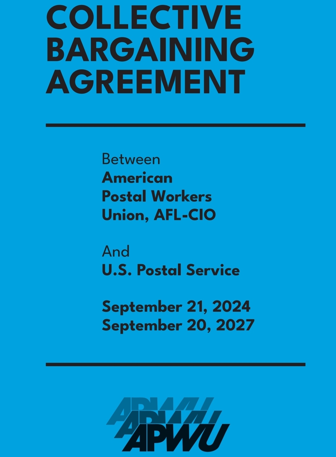 2024 – 2027 Collective Bargaining Agreement now available!