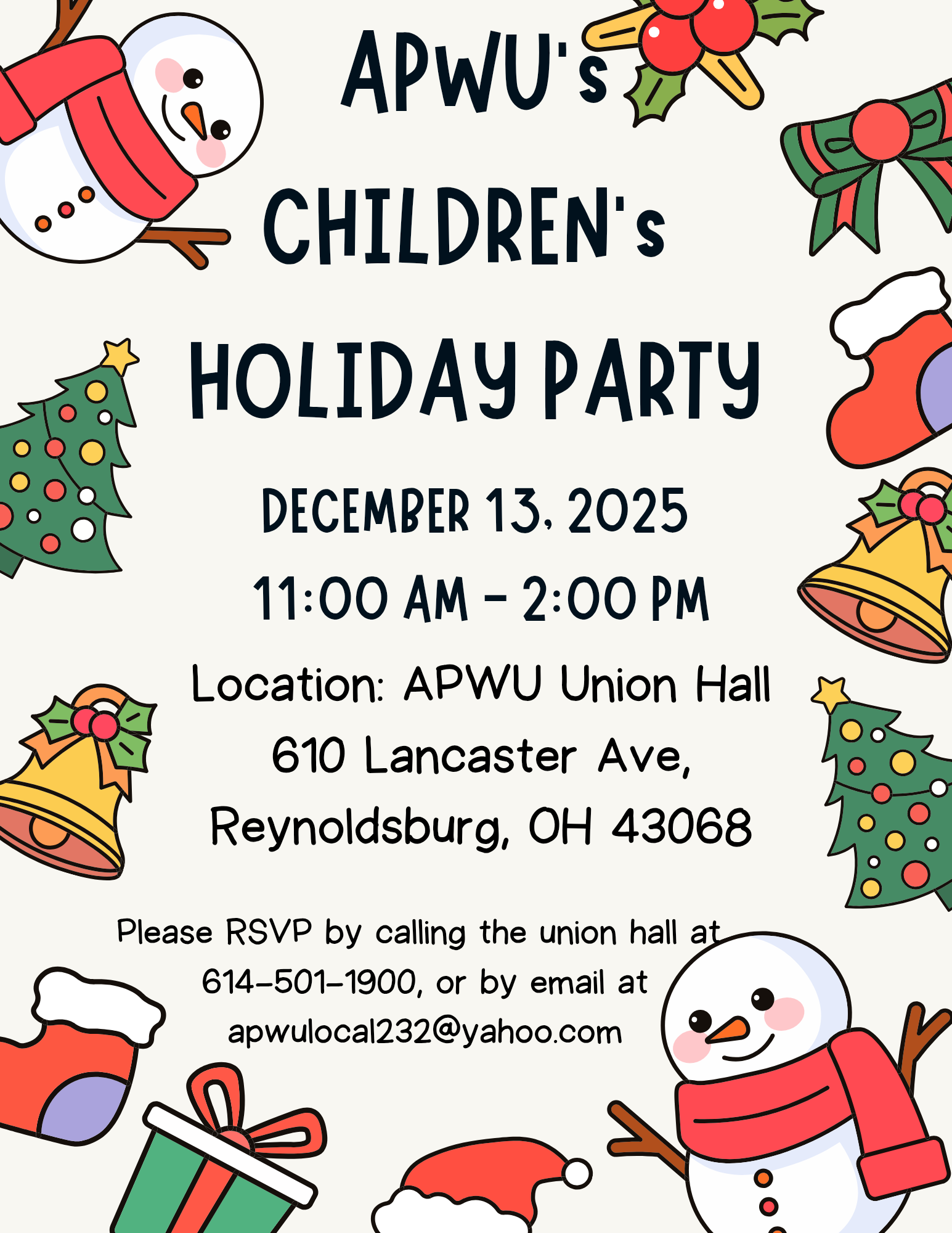 Children’s Holiday Party
