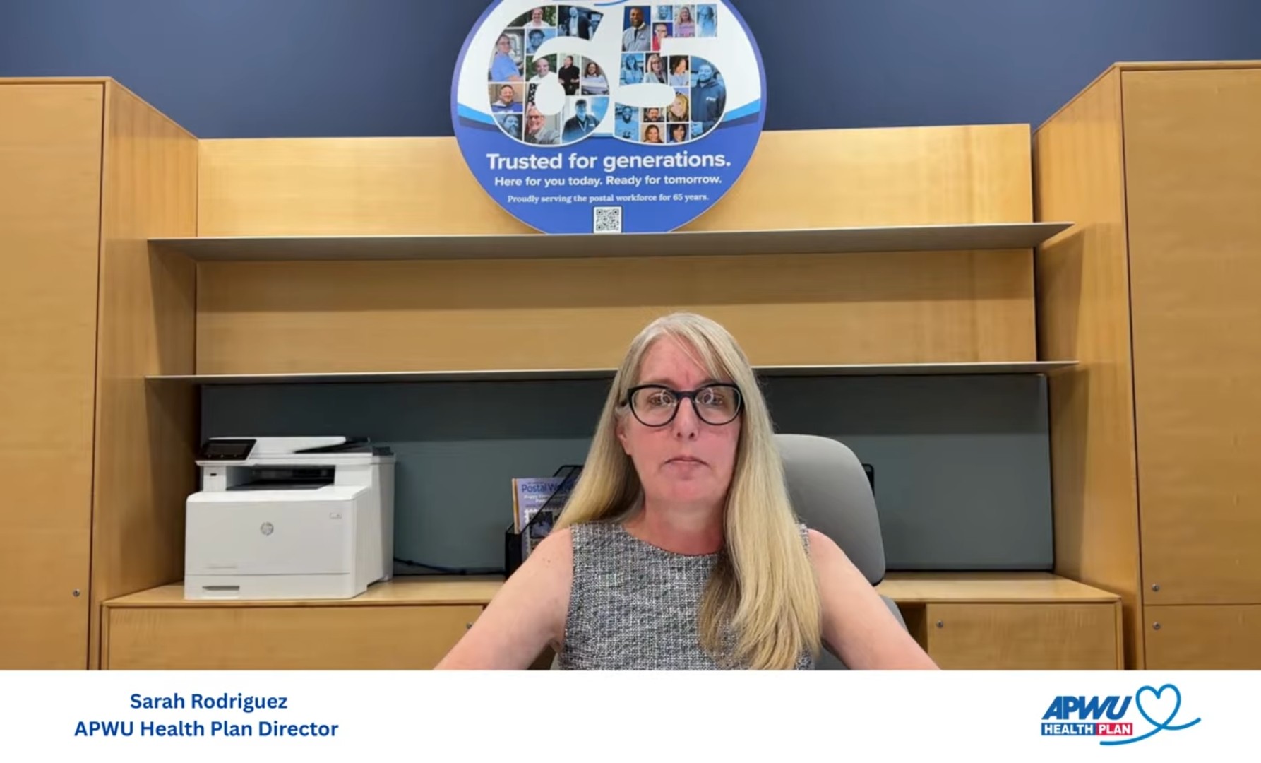 A Message from APWU Health Plan Director Sarah Jane Rodriguez on Open Season 2025
