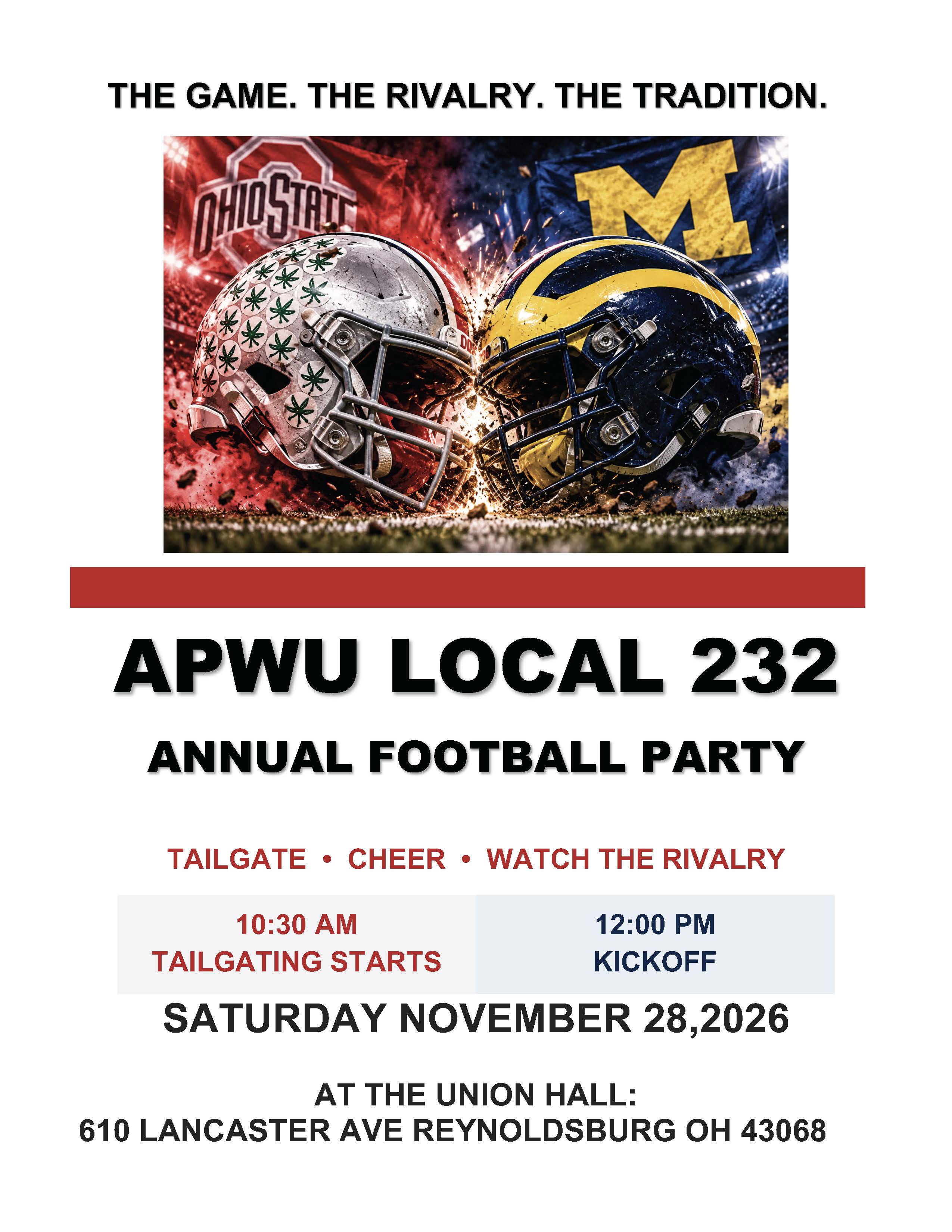 OSU v. Michigan Party